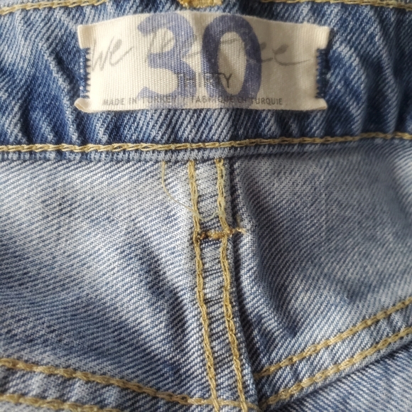 Free People Lita High Rise Straight Jeans Sz 30 - Picture 5 of 5